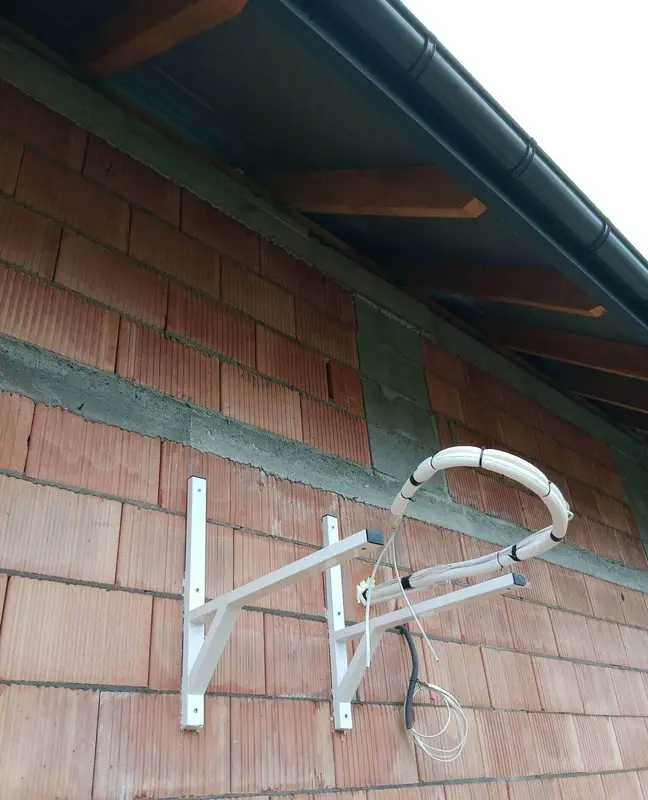 Element zakańczający cały system rekuperacji znajdujący się na zewnątrz