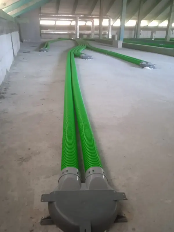 System giętkich przewodów wentylacyjnych